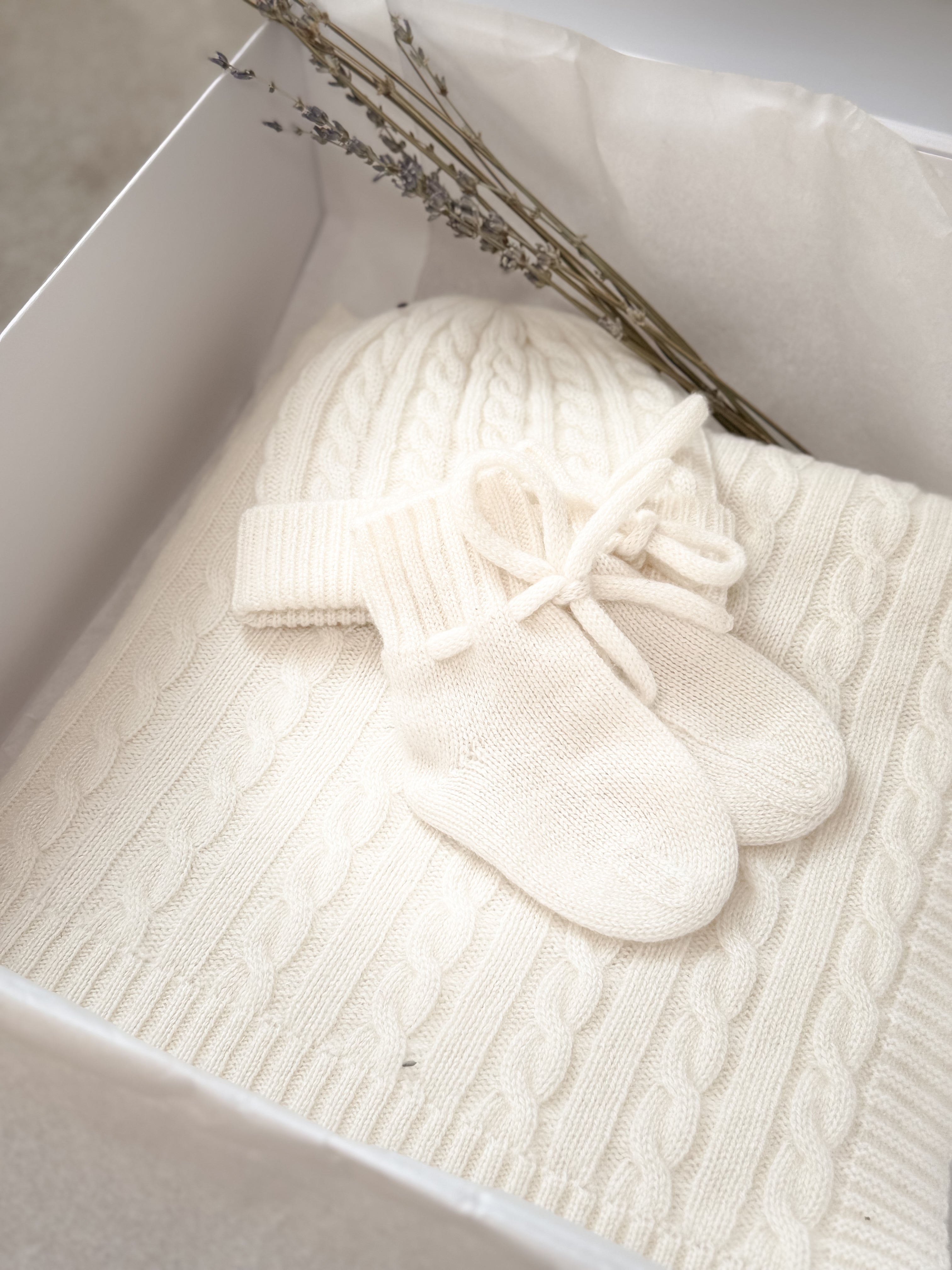 Annabelle Luxury Cashmere Baby Gift Set newborn keepsake