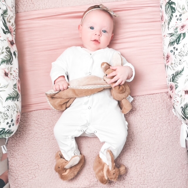 Baby Bunny Slippers newborn soft plush baby slippers UK