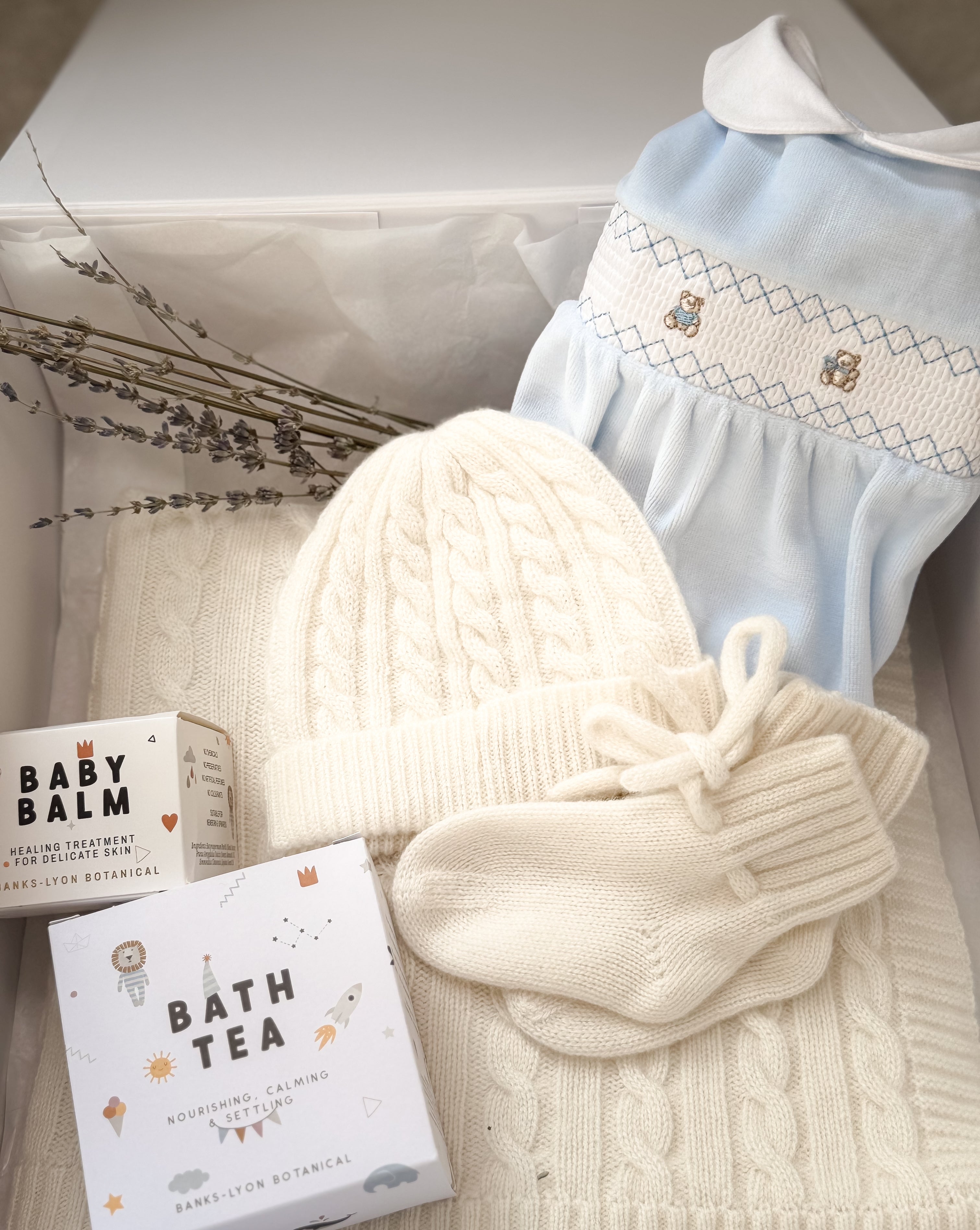 Rory Luxury Cashmere Gift Box newborn keepsake UK