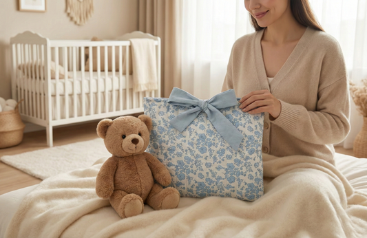 Floral Quilted Baby Bag