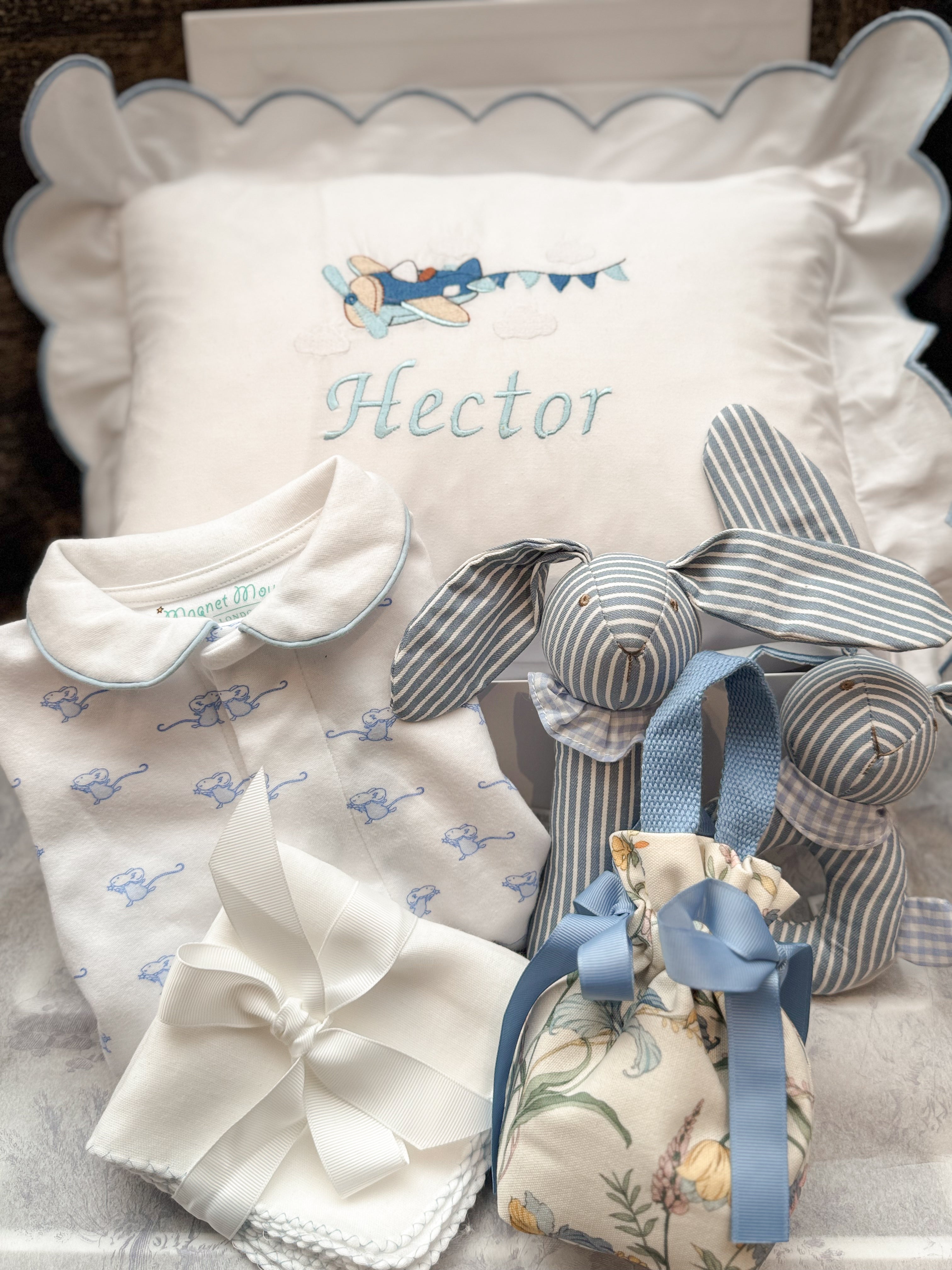 Baby boy Aeroplane gift box